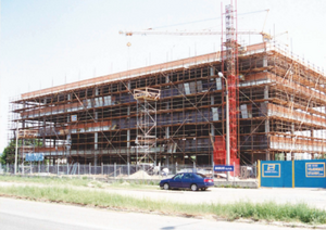 1996 - construction of a new BIBUS building 