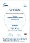 Certifikát IQNet